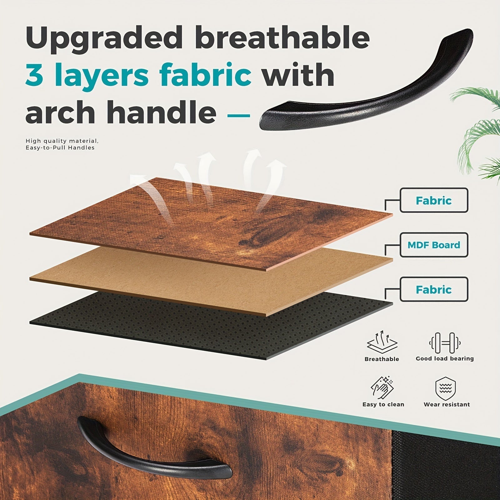 Cabeceira de Armazenamento Slim Fit com 4 Gavetas – Estrutura Metálica Moderna