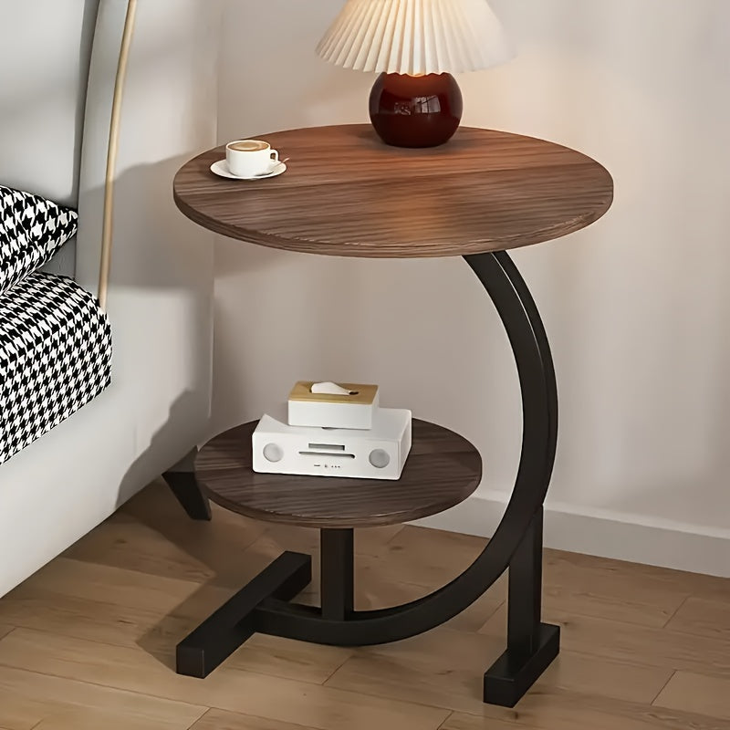 Mesa de Ferro Forjado Minimalista – Versátil para Canto, Centro ou Apoio Decorativo