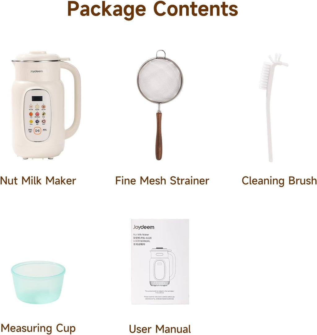 Joydeem Máquina de Leite Vegetal + Nutri Blender + Cooker inteligente.