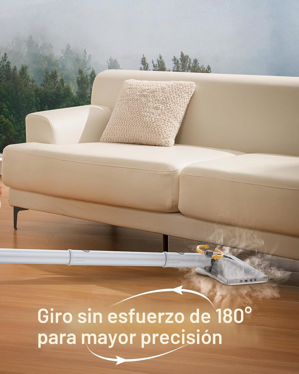 LABIGO Mop a Vapor 10 em 1 com Limpador a Vapor Portátil Destacável