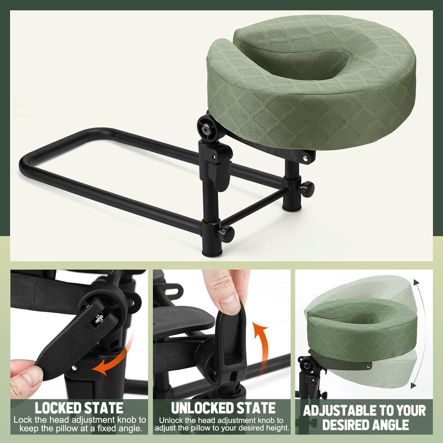 Encosto de Cabeça Massageador LIARTY para Cama