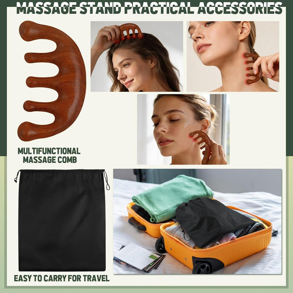 Encosto de Cabeça Massageador LIARTY para Cama