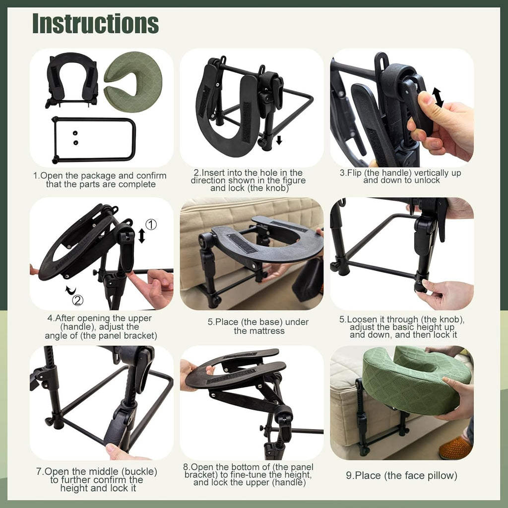 Encosto de Cabeça Massageador LIARTY para Cama