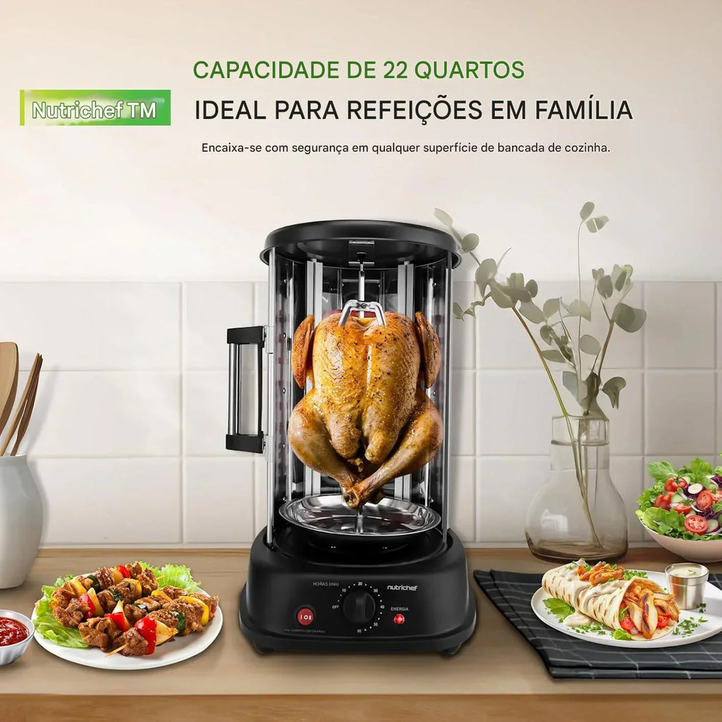 Forno Giratório Vertical NutriChef