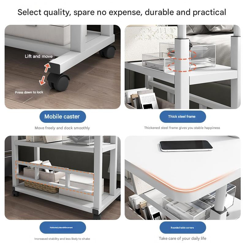 Estação de Trabalho Flexível com Ajuste de Altura – Mesa de Escritório Moderna e Funcional