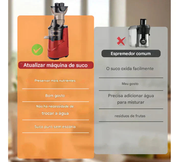 Espremedor Elétrico Para Frutas E Vegetais