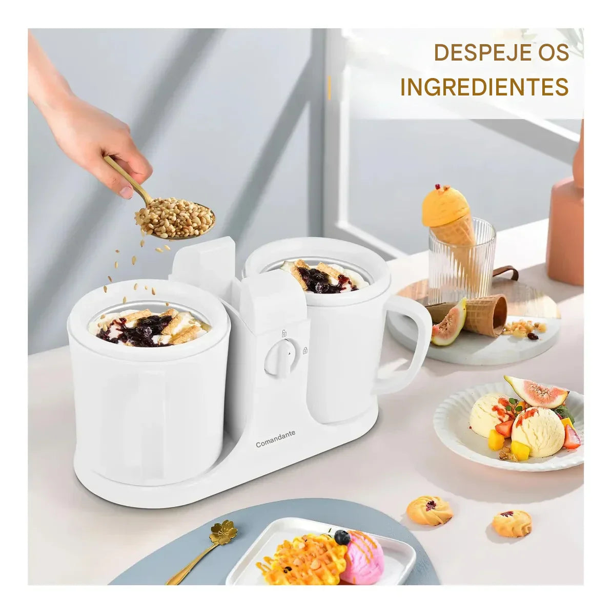 Maquina de Sorvete Pukomc