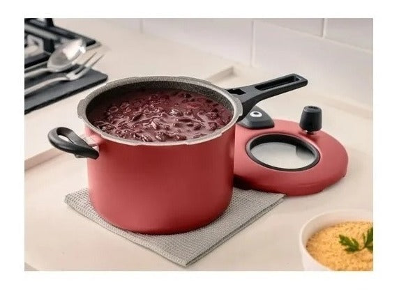 Panela de Pressão antiaderente com Visor 4.5 L MTA