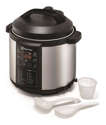 Panela Elétrica Pcc20 Inox 6L Com Tela Led