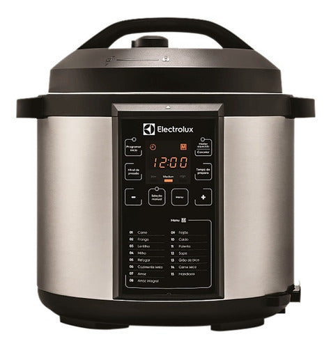 Panela Elétrica Pcc20 Inox 6L Com Tela Led