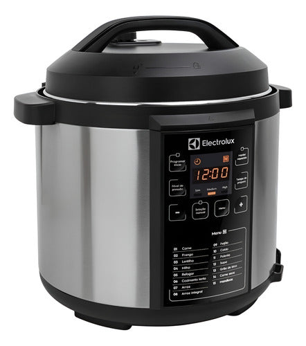 Panela Elétrica Pcc20 Inox 6L Com Tela Led