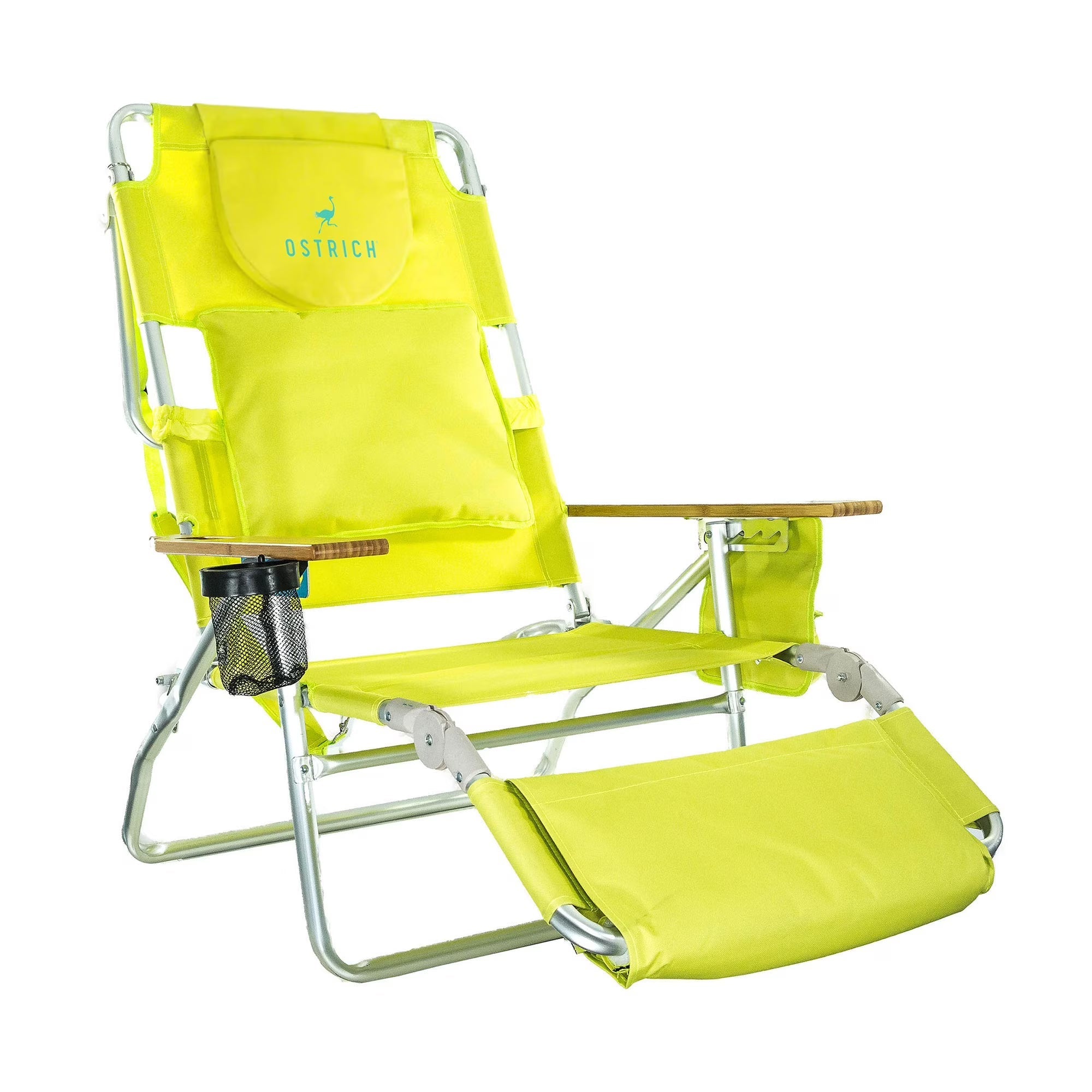 Cadeira Lounge Reclinável Ostrich Deluxe, 3 Em 1 Dobrável