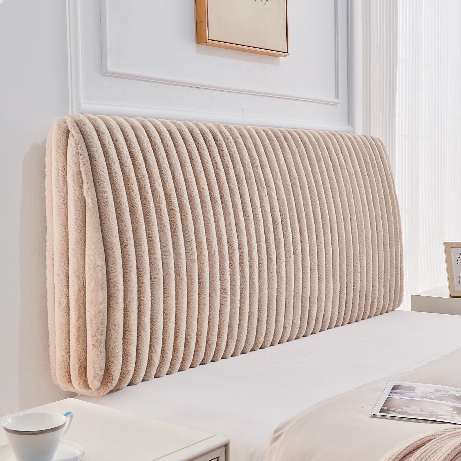 Cabeceira Estofada Ergonômica Ajustável – Espuma Premium