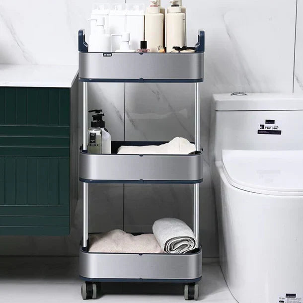 Organizador Móvel em Aço Inoxidável