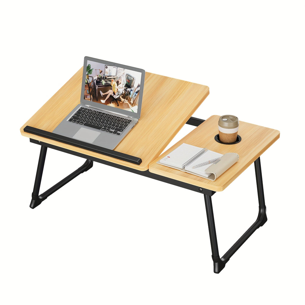 Mesa Lap Desk Versátil – Perfeita para Laptop, Café da Manhã e Trabalho Confortável