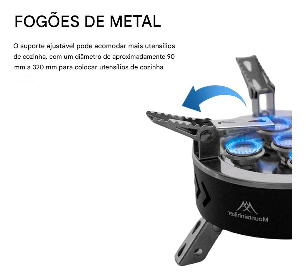 Forno De Alta Potência Para Camping