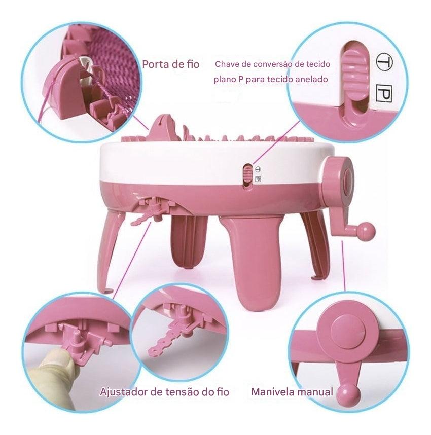 Máquina De Tricô De Tear De Tecelagem Inteligente