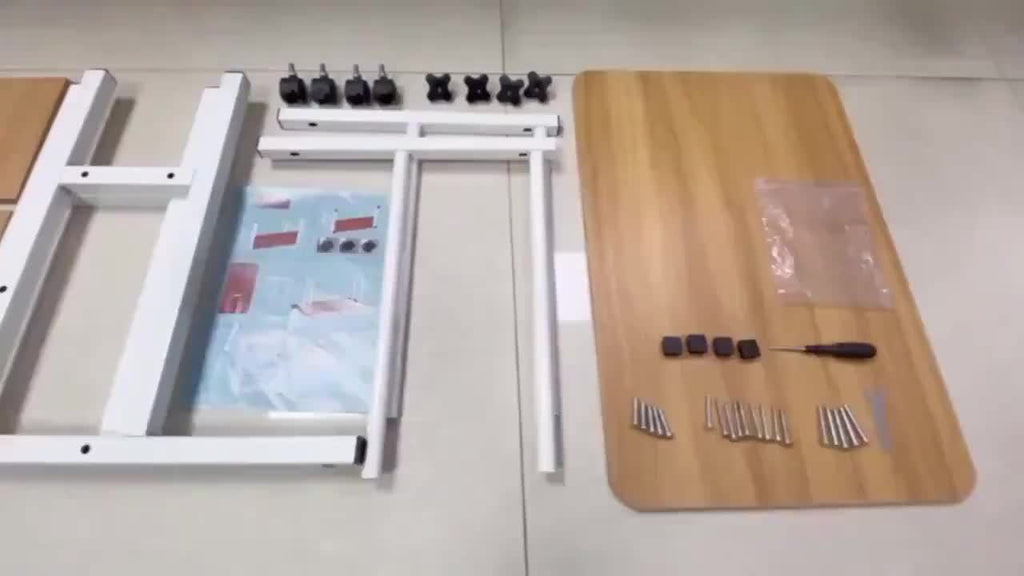 Estação de Trabalho Flexível com Ajuste de Altura – Mesa de Escritório Moderna e Funcional