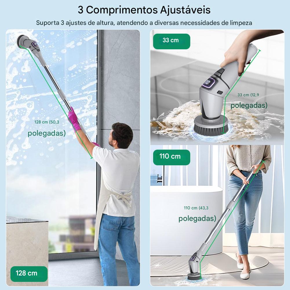 Limpeza Elétrica 10 Em 1 Escova De Limpeza Multifuncional