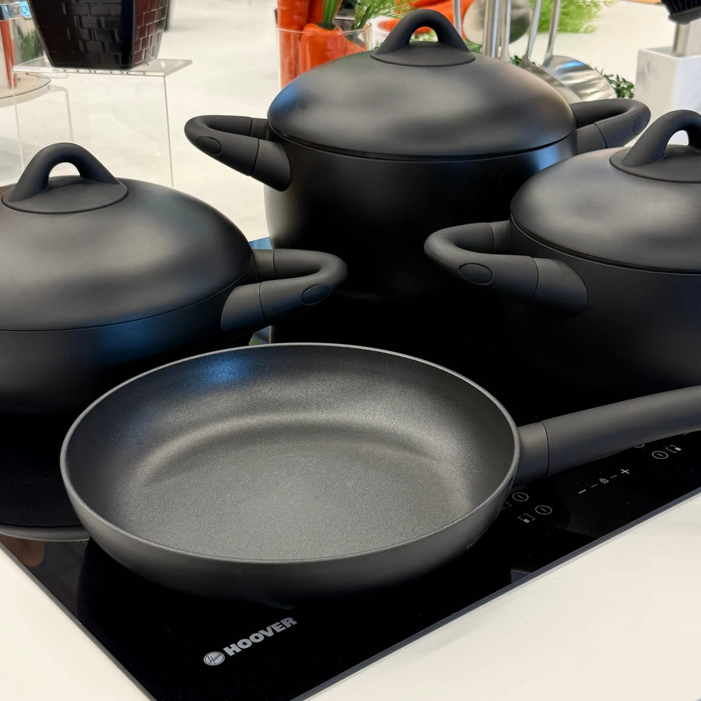 Jogo de Panelas Dolce de 7 Peças com Corpo Revestido em Ferro Fundido