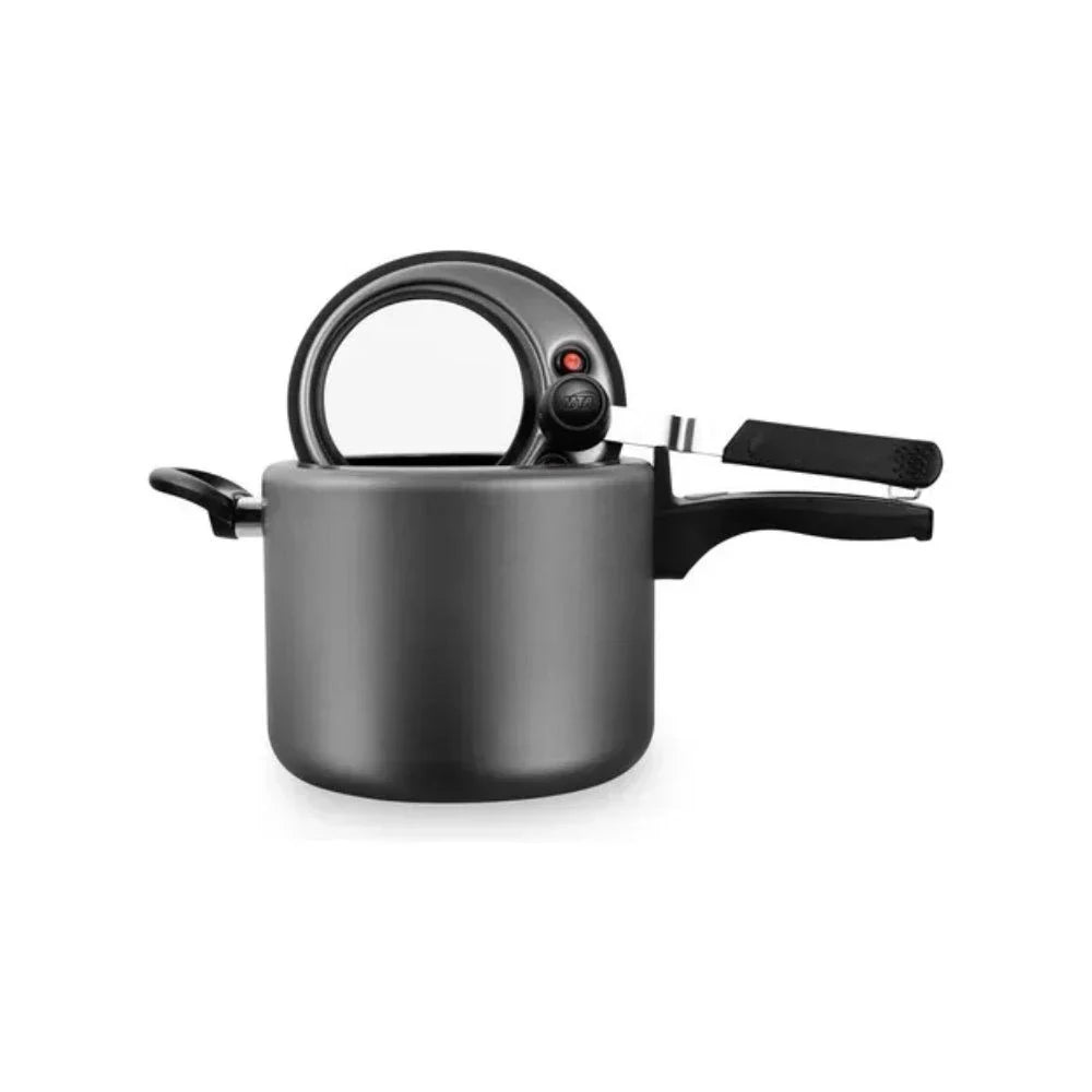 Panela de Pressão Visor Antiaderente 4,5l Grafite MTA